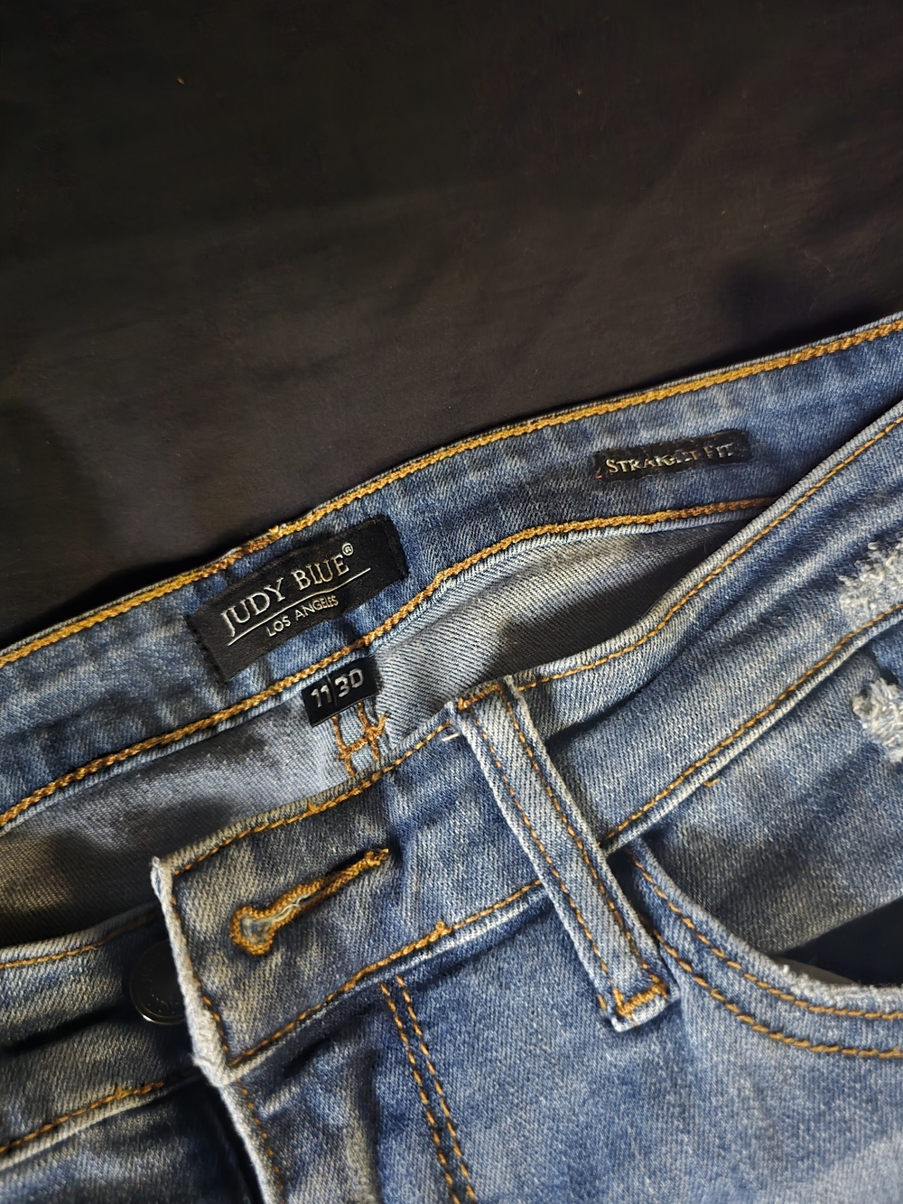 Judy Blue Women’s Straight Fit Blue Jeans